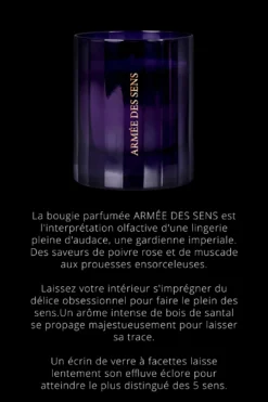 Armée des SensBougie d'ambiance notes Orientales