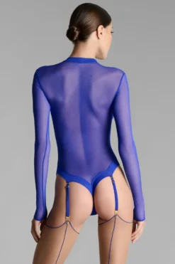 Corps à Corps NéonBody string avec porte-jarretelles