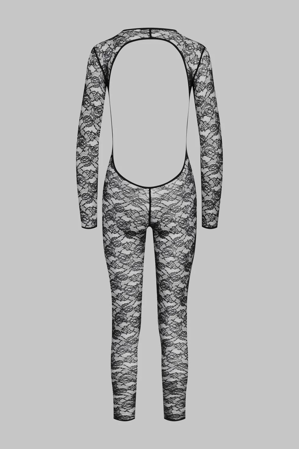 FlashbackCatsuit manches longues dos ouvert