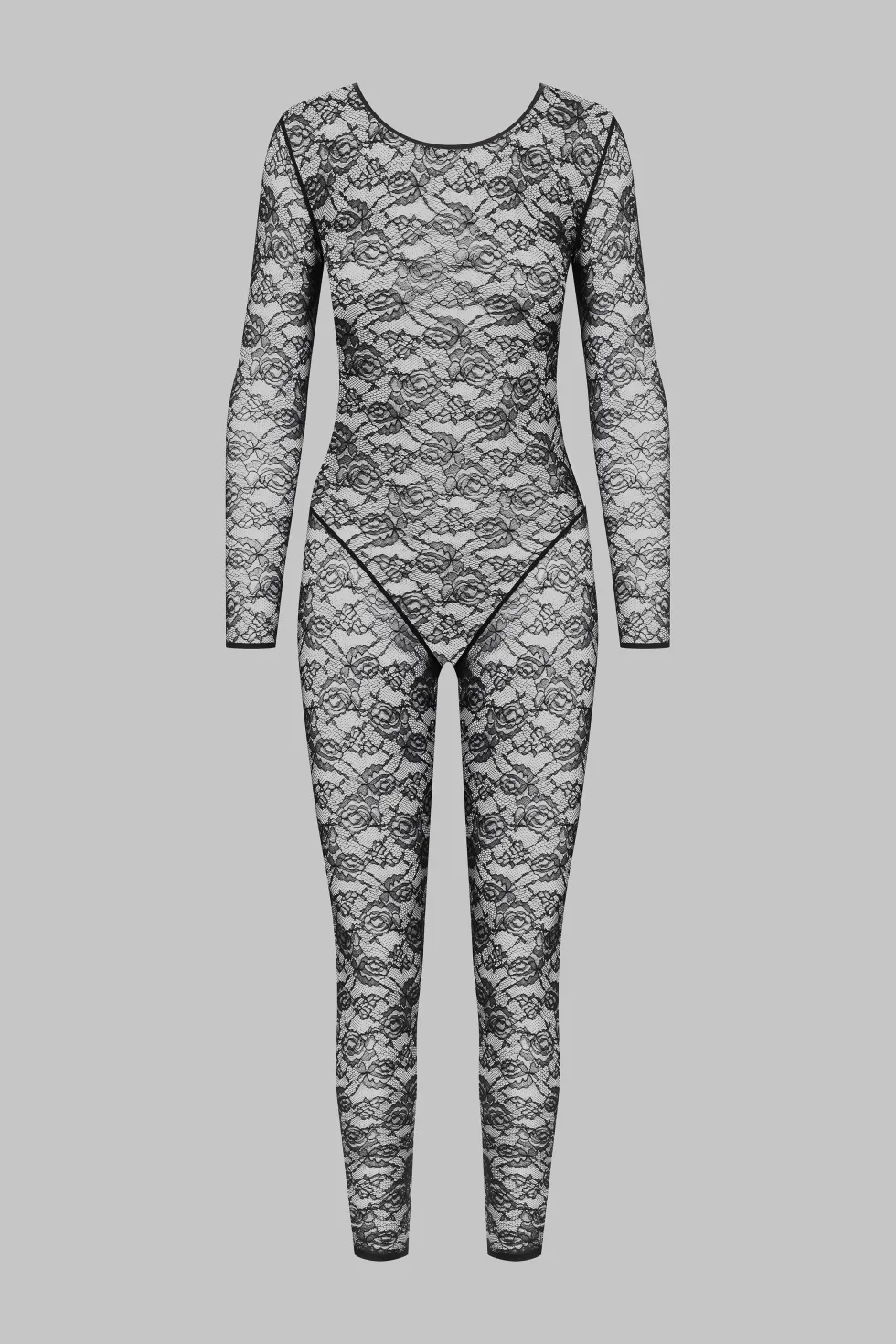 FlashbackCatsuit manches longues dos ouvert