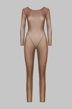 French Kiss LightCatsuit dos ouvert manches longues