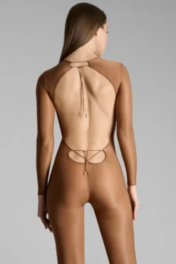 French Kiss LightCatsuit dos ouvert manches longues