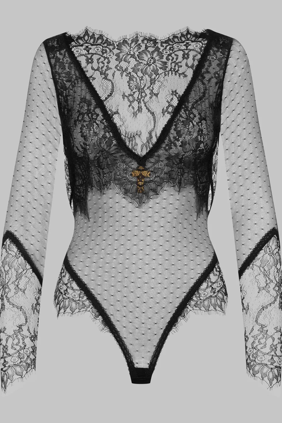 Inspiration DivineBody string voile dentelle