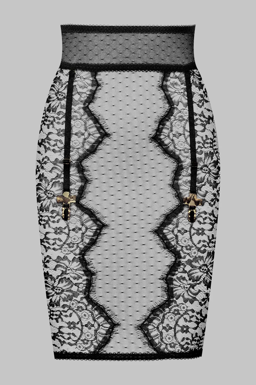 Inspiration DivineJupe porte-jarretelles