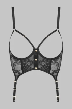 Jeux MagnétiquesBustier porte-jarretelles ouvert
