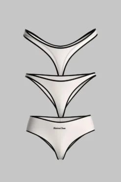 La ParisienneSet de 3 Bas Beige Clair