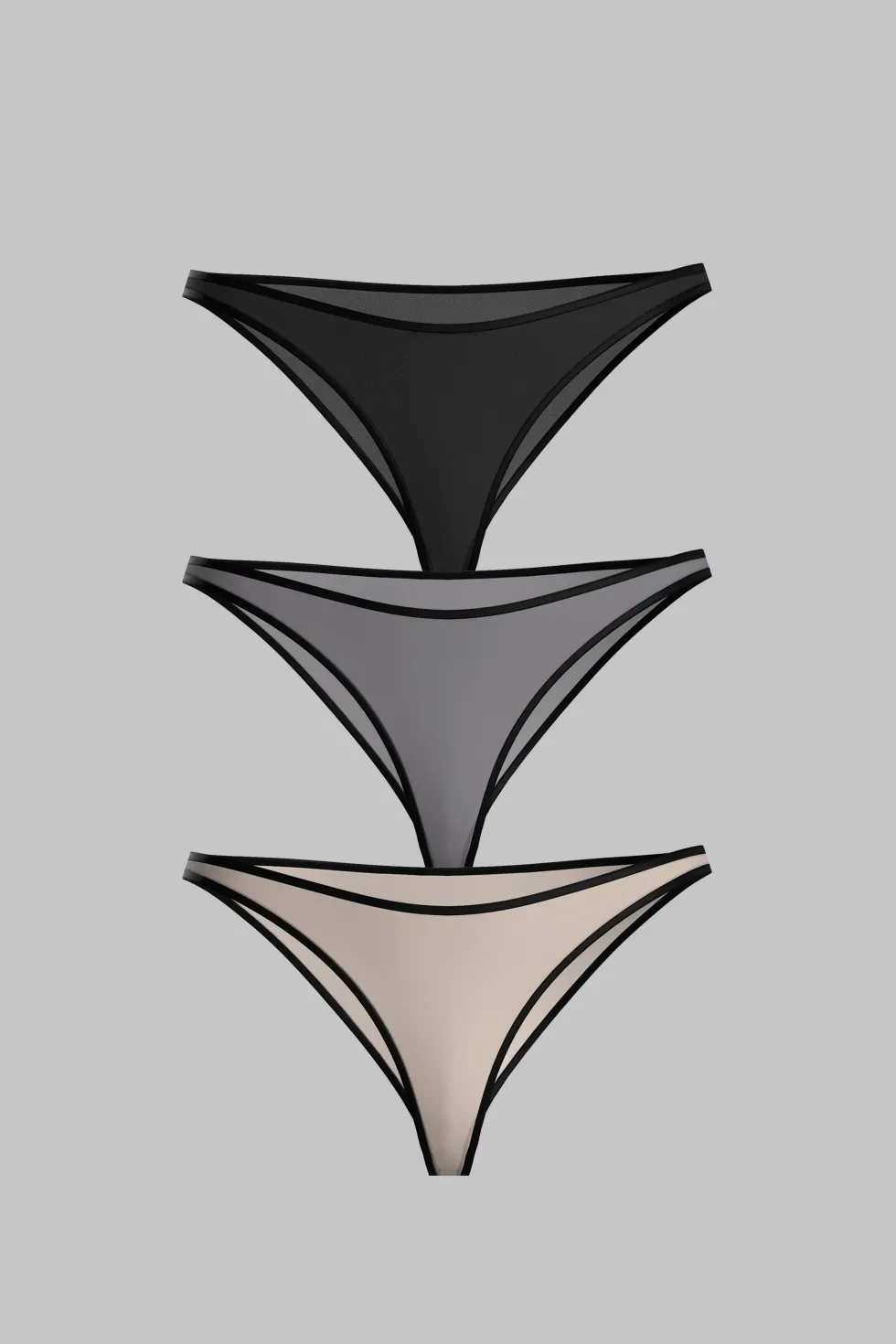 La ParisienneSet de 3 Culottes