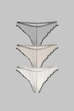 La ParisienneSet de 3 Tangas