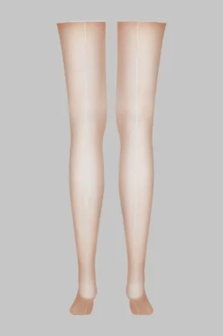 LegwearBas coupés roulés couture 20D