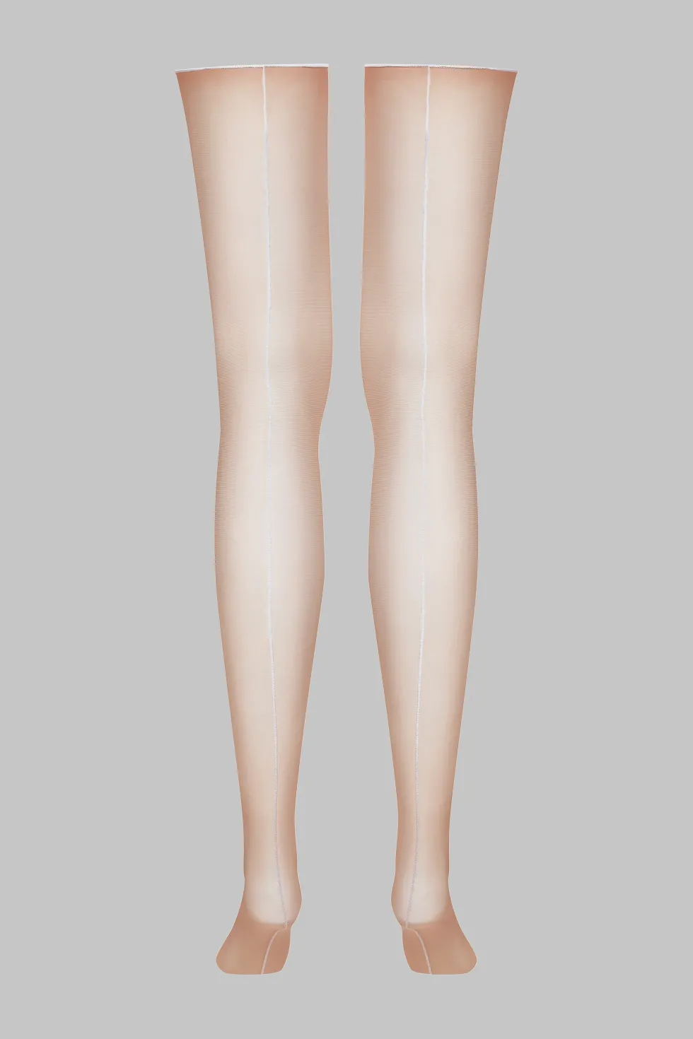 LegwearBas coupés roulés couture 20D
