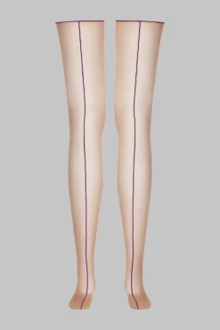 LegwearBas coupés roulés couture 20D