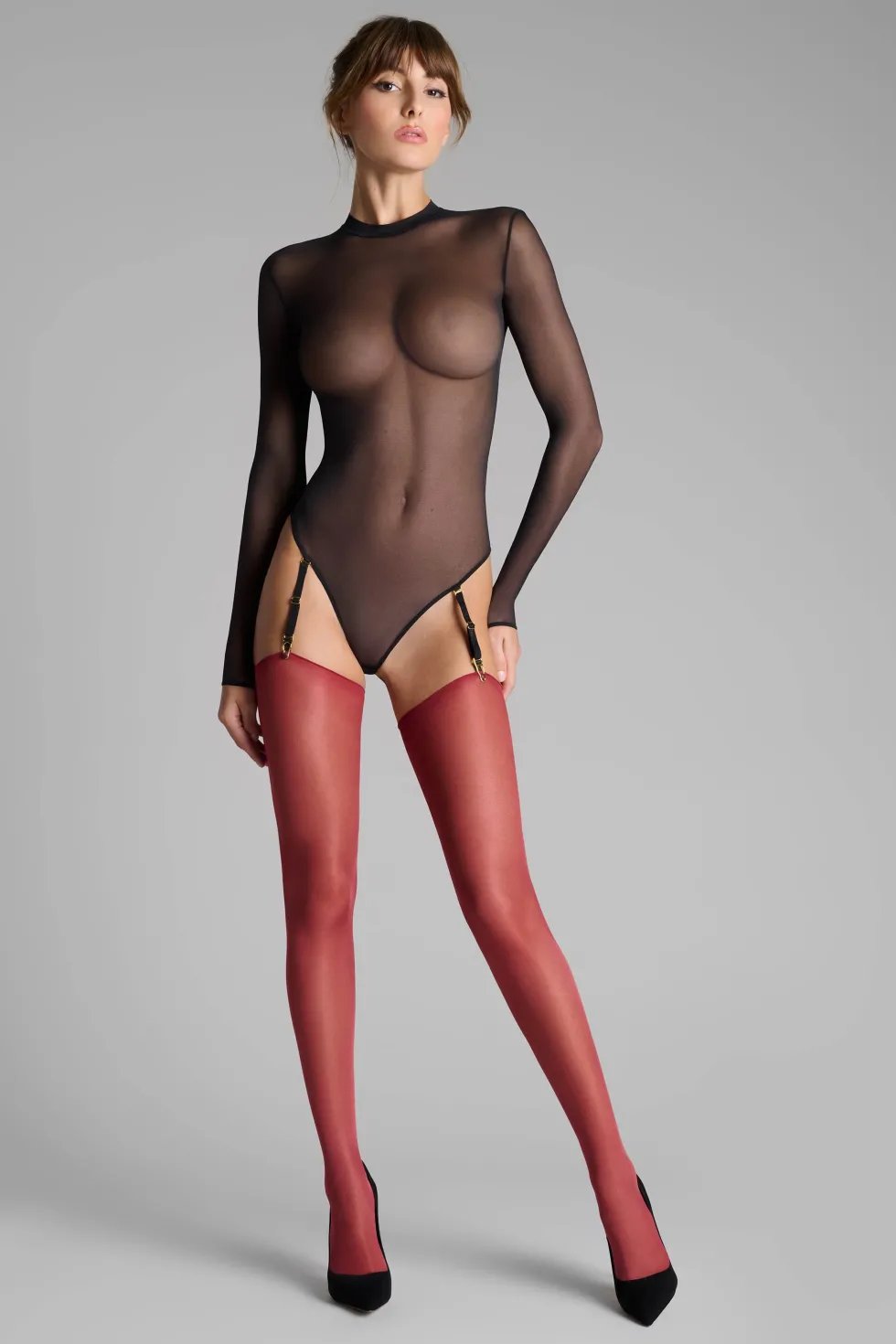LegwearBas coupés roulés 20D