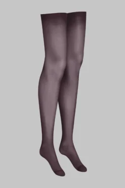LEGWEARBas Coupés Roulés 40D - Marron
