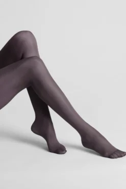 LEGWEARBas Coupés Roulés 40D - Marron