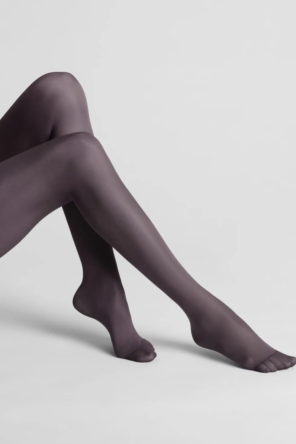 LEGWEARBas Coupés Roulés 40D - Marron