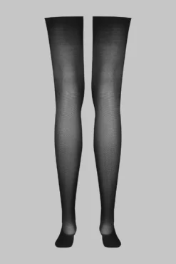LegwearBas coupés roulés 40D - Noir
