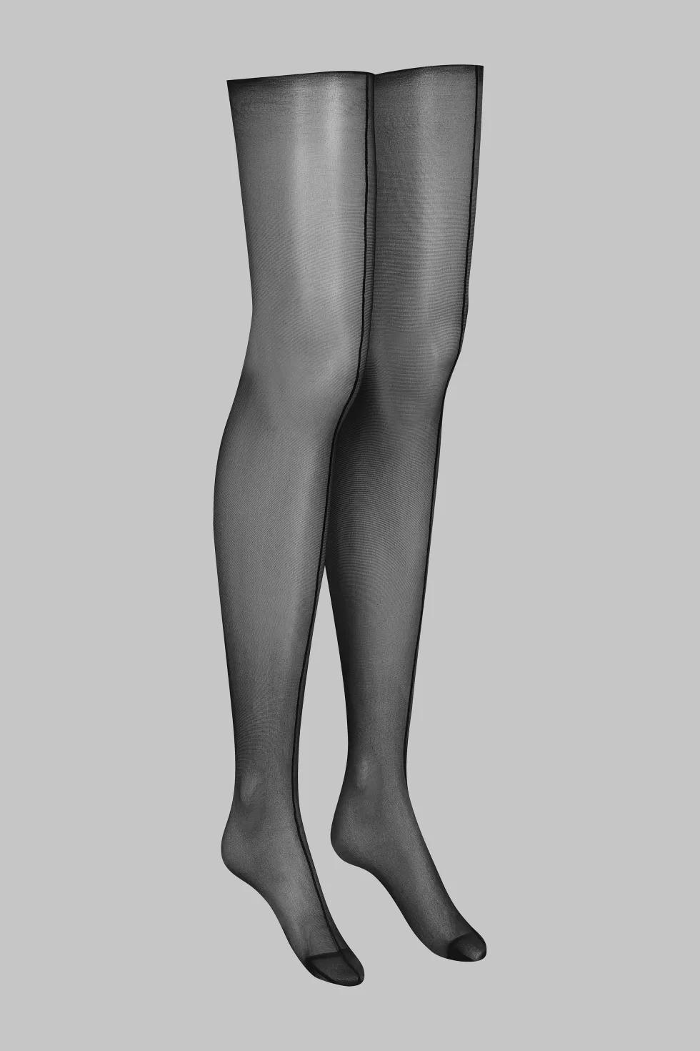 LegwearBas coupés roulés double couture 20D