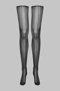 LegwearBas coupés roulés double couture 20D