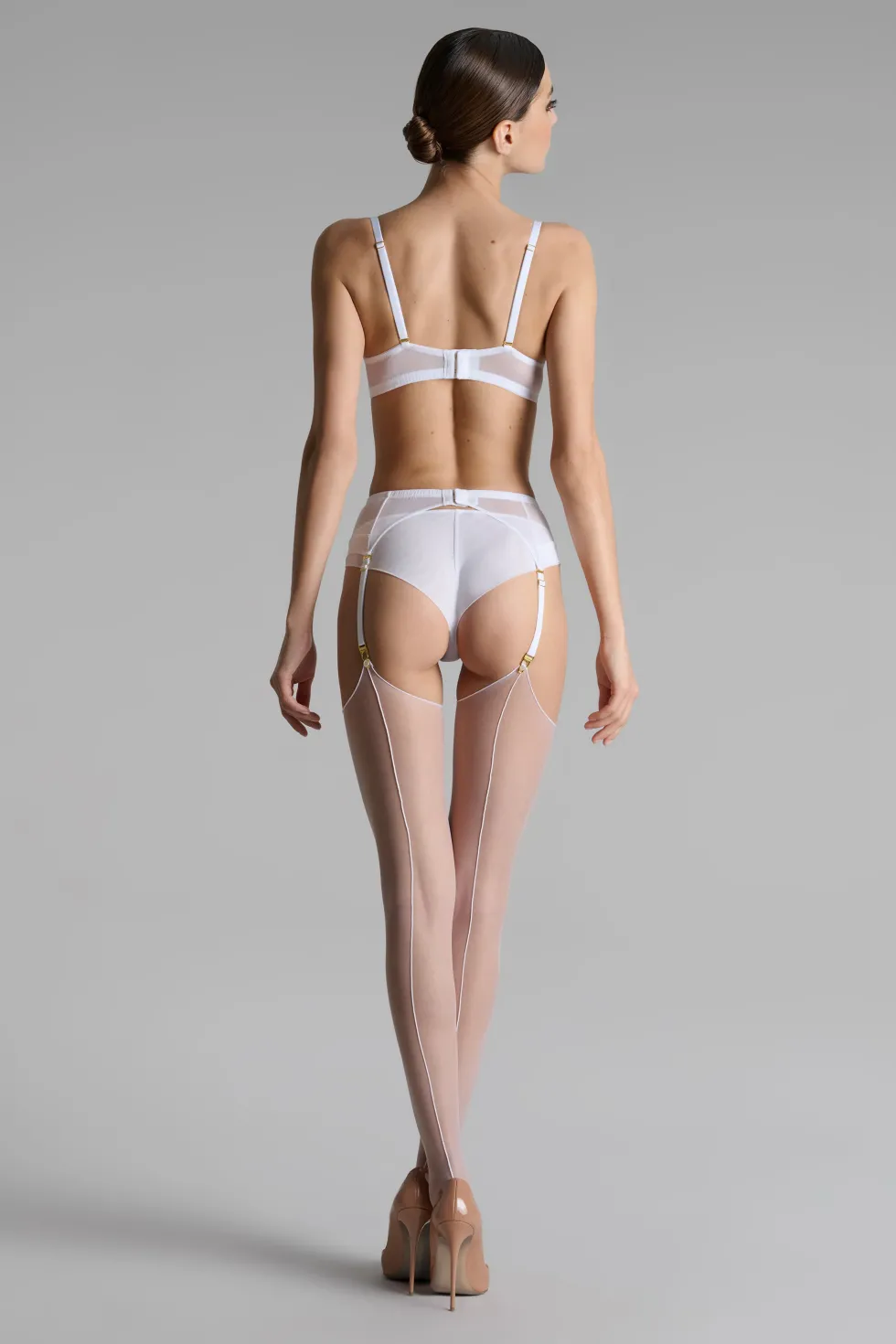 LegwearBas coupés roulés double couture 10D