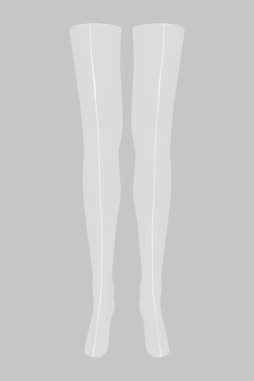 LegwearBas coupés roulés double couture 10D