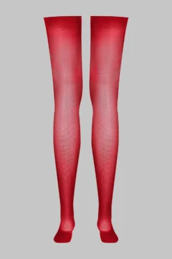 LEGWEARBas Coupés Roulés 40D - Rouge
