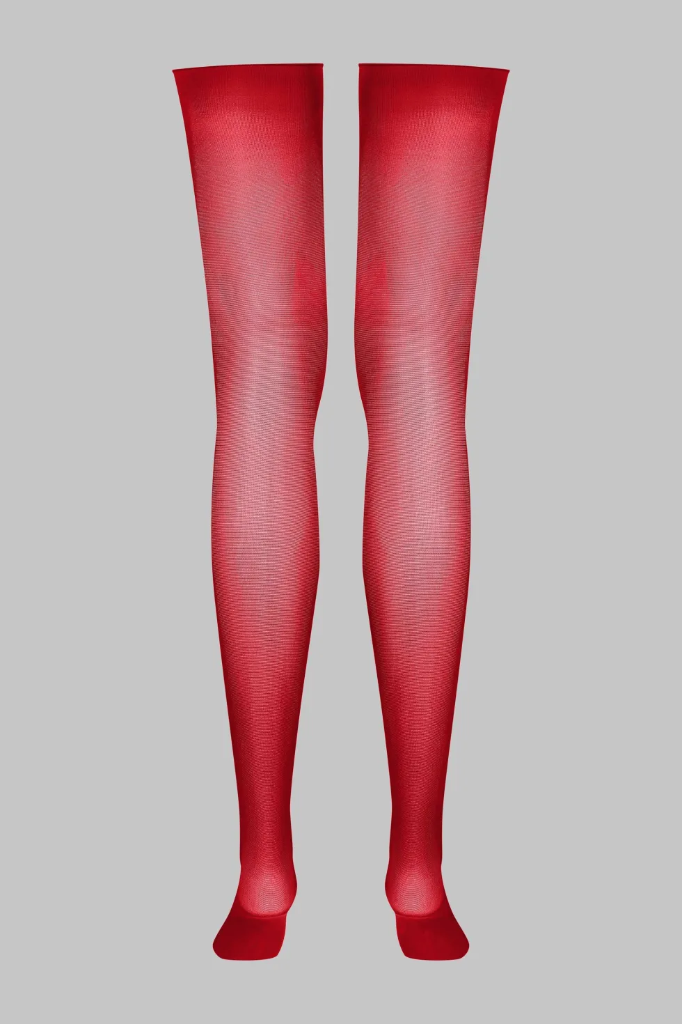 LEGWEARBas Coupés Roulés 40D - Rouge