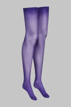 LegwearBas coupés roulés 40D - Violet