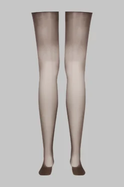 LegwearBas coupés roulés glacés 20D - Chocolat