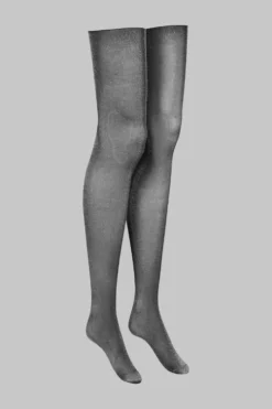 LegwearBas coupés roulés Lurex 20D