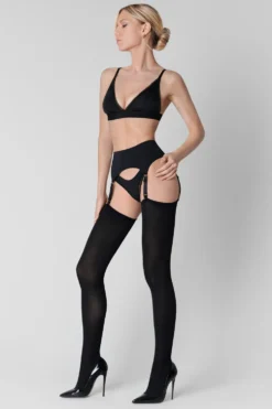 LegwearBas coupés roulés opaque 70D