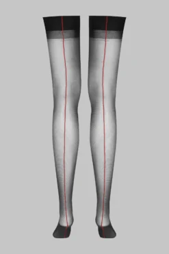 LegwearBas jarretières couture 20D