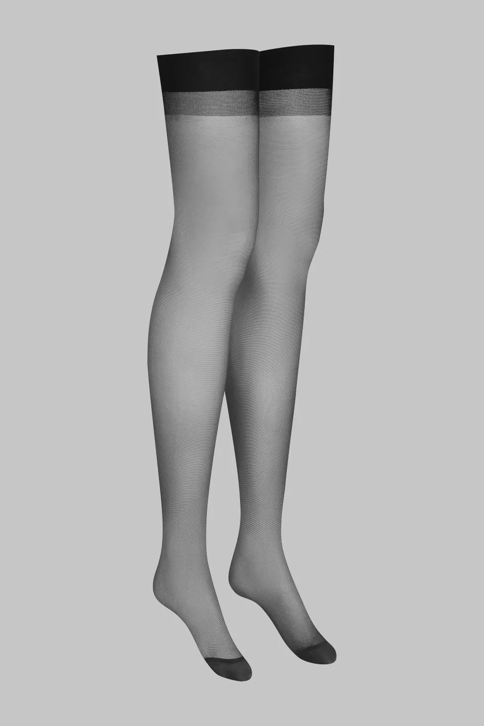 LegwearBas jarretières couture 20D