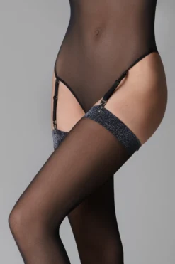 LegwearBas jarretières Lurex 20D