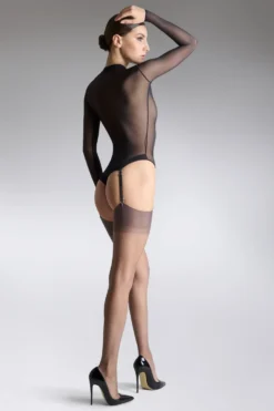LegwearBas nylon 15D - Gris