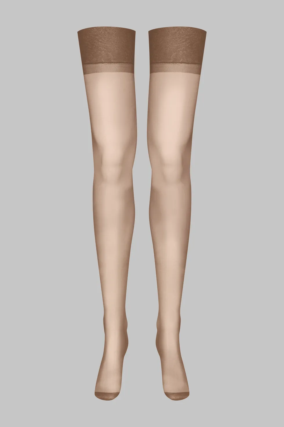 LegwearBas nylon 15D - Marron