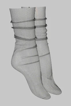 LegwearChaussettes pois Or