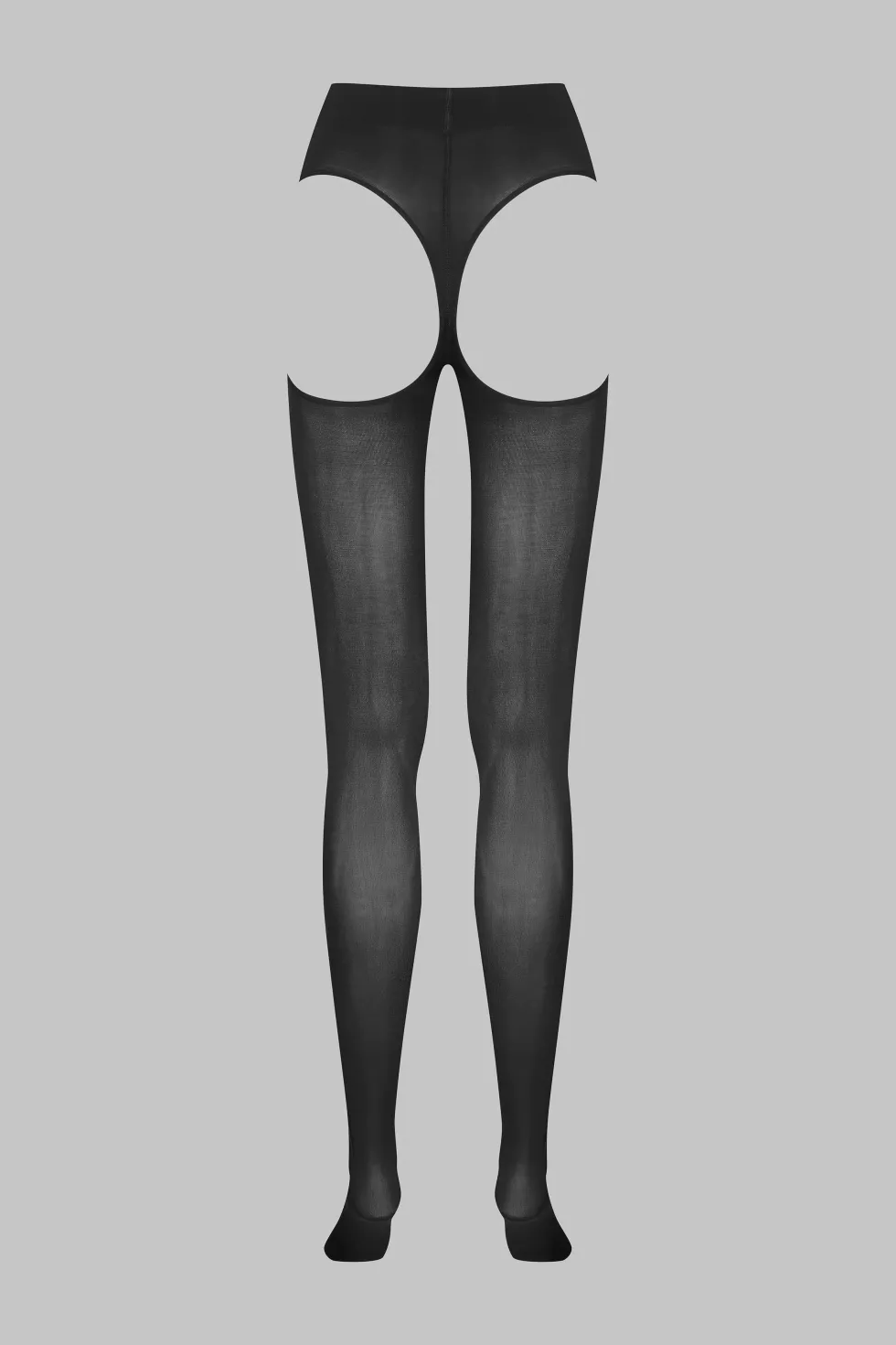 LEGWEARCollant Dos Ouvert 70D - Noir - Scandale x Maison Close