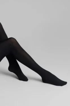 LEGWEARCollant Ouvert Porte-jarretelles 70D - Noir - Scandale x Maison Close
