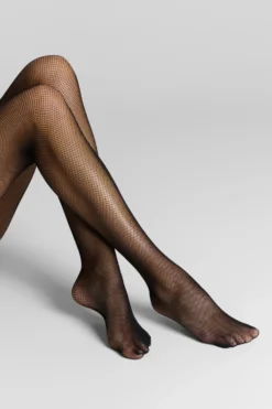 LEGWEARCollant Seamless Résille - Noir - Scandale x Maison Close