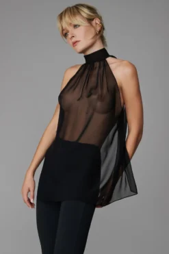 Le Vestiaire013 Blouse transparente