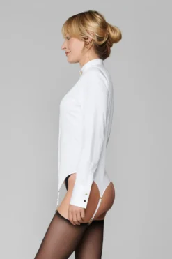 Le Vestiaire014 Chemise porte-jarretelles
