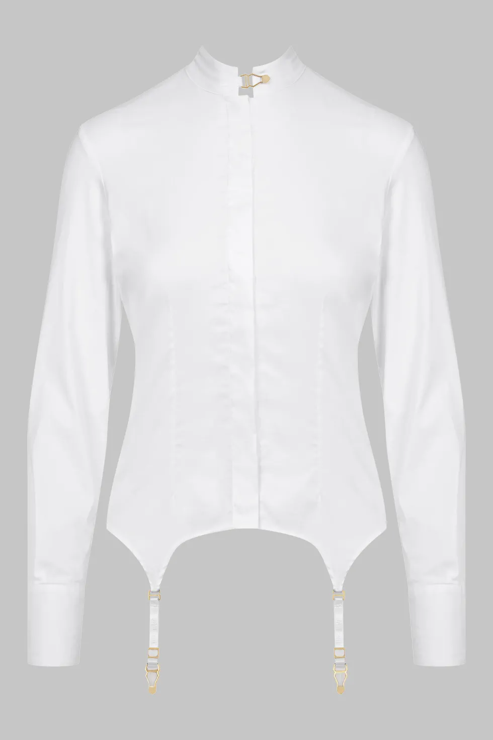 Le Vestiaire014 Chemise porte-jarretelles