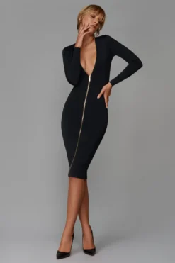 Le Vestiaire021 Robe fermeture zip