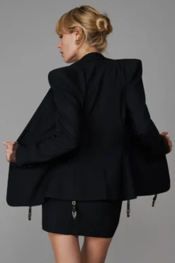 Le Vestiaire001 Veste smoking porte-jarretelles