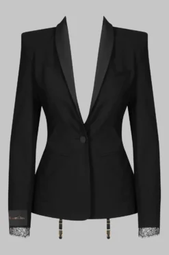 Le Vestiaire001 Veste smoking porte-jarretelles