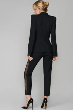 Le Vestiaire001 Veste smoking porte-jarretelles