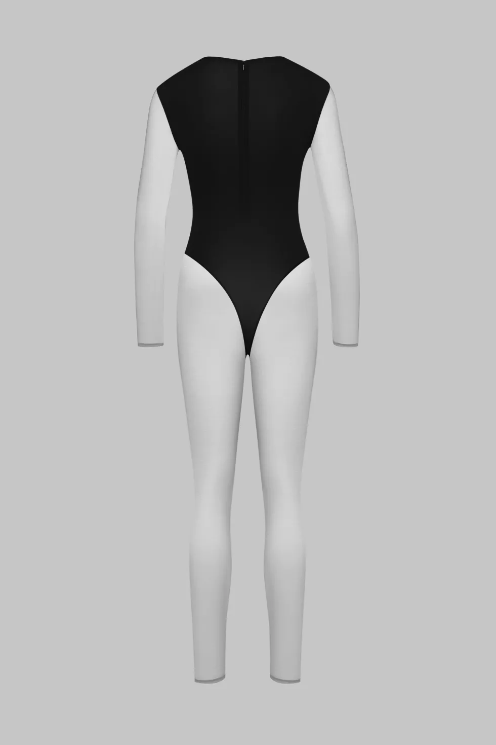 Pure TentationCatsuit col V manches longues