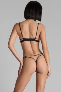 Pure TentationString échancré transparent