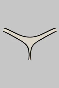 Pure TentationString échancré transparent
