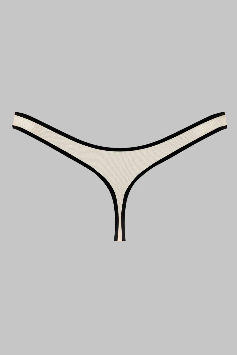 Pure TentationString échancré transparent
